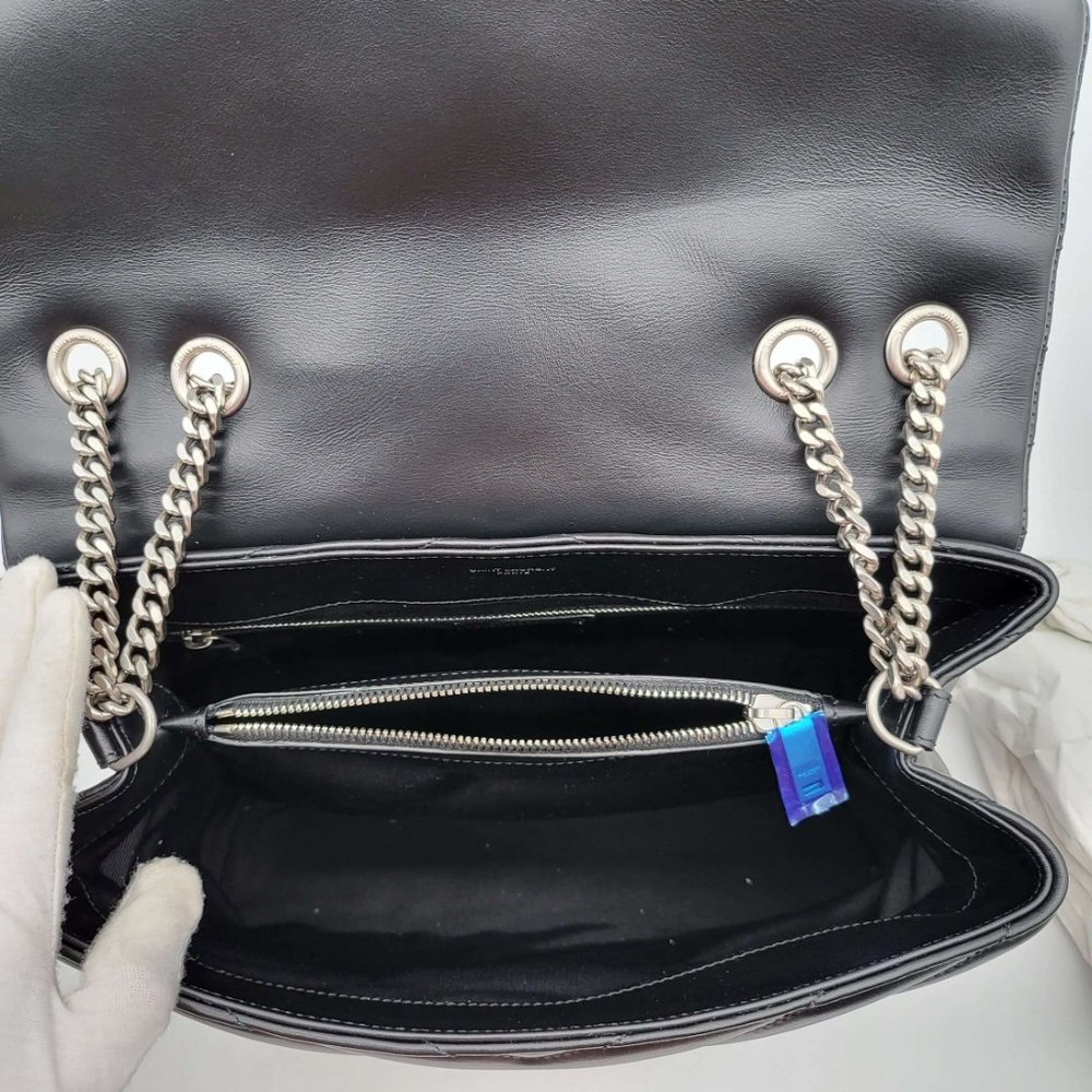 100% Authentic Yves Saint Laurent YSL LouLou Medium Matelasse Shoulder Bag - Picture 12 of 16